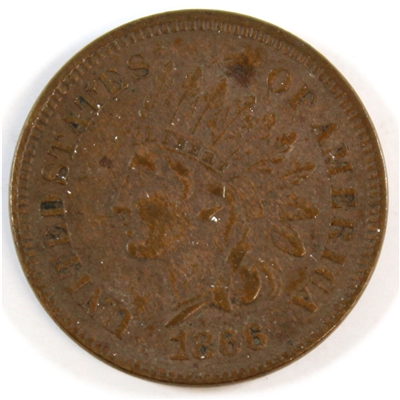 1866 USA Cent Extra Fine (EF-40) $