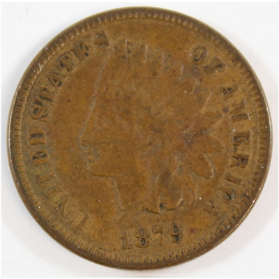 1879 USA Cent VF-EF (VF-30) $