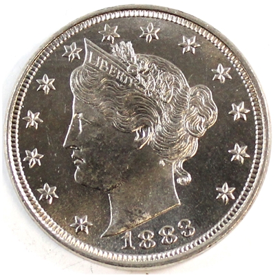 1883 No Cents USA Nickel Choice BU (MS-64) $