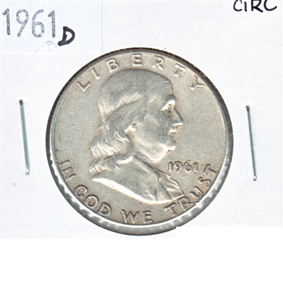 1961 D USA Half Dollar Circulated