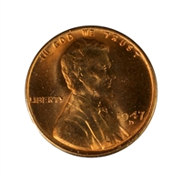 1947 D USA Cent Gem Brilliant Uncirculated (MS-65)