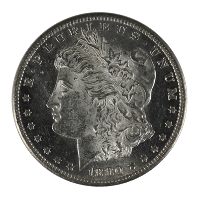 1880 S USA Dollar Uncirculated (MS-60) $ Cameo