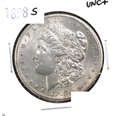 1898 S USA Dollar UNC+ (MS-62) $