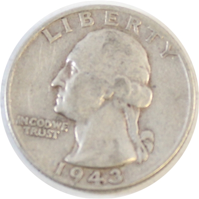 1943 USA Quarter Circulated