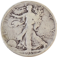 1935 D USA Half Dollar Circulated