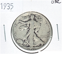 1935 USA Half Dollar Circulated