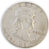 1954 D USA Half Dollar Circulated