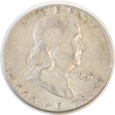 1957 USA Half Dollar Circulated