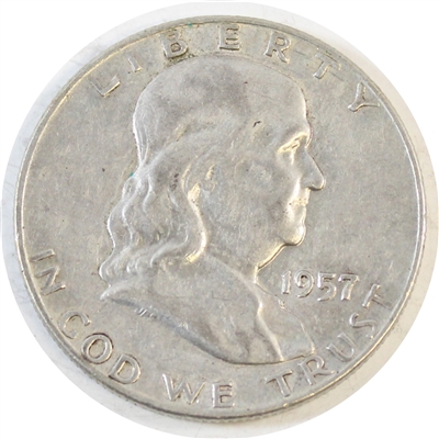 1957 D USA Half Dollar Circulated