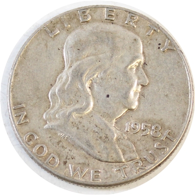 1958 USA Half Dollar Circulated