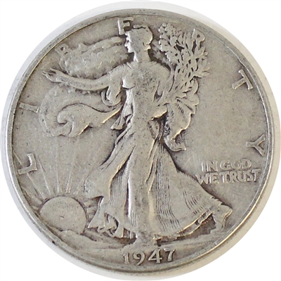 1947 USA Half Dollar Very Fine (VF-20)