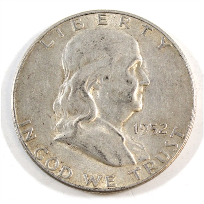 1952 S USA Half Dollar Circulated