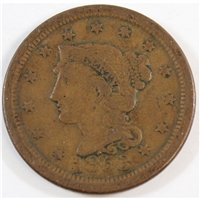 1853 USA Cent Very Fine (VF-20)