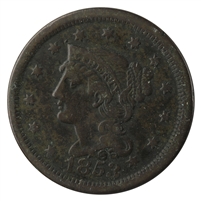 1853 USA Cent Very Fine (VF-20)