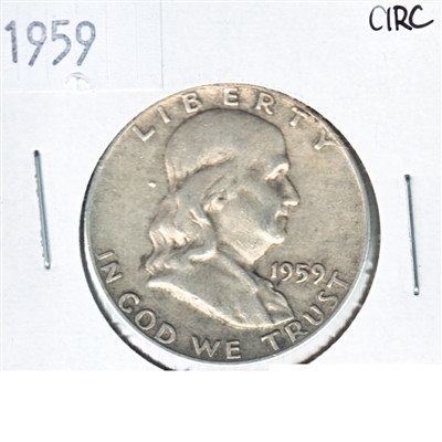 1959 USA Half Dollar Circulated