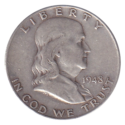 1948 USA Half Dollar Circulated