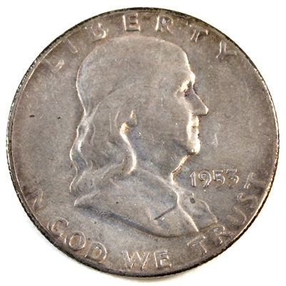 1953 S USA Half Dollar Circulated