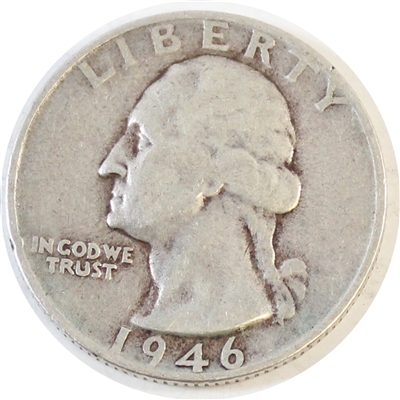 1946 D USA Quarter Circulated