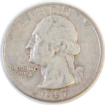 1947 USA Quarter Circulated