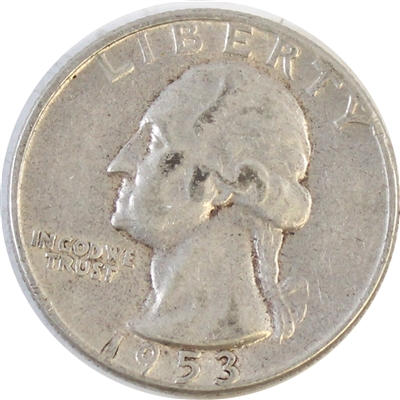 1953 USA Quarter Circulated