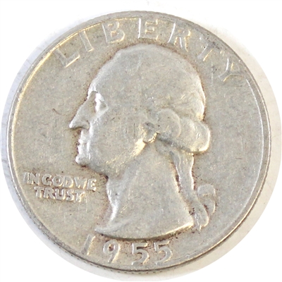 1955 USA Quarter Circulated