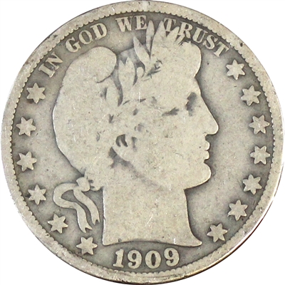 1909 USA Half Dollar G-VG (G-6)