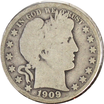 1909 USA Half Dollar Good (G-4)