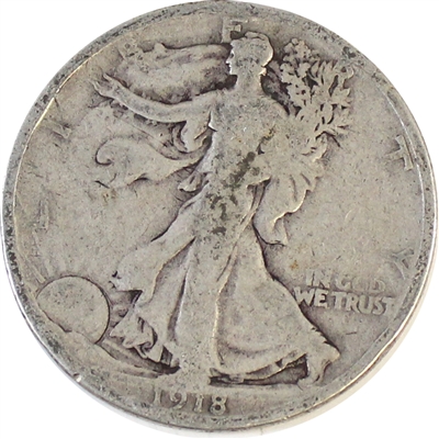 1918 USA Half Dollar G-VG (G-6)