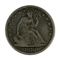 1878 USA Half Dollar G-VG (G-6) $