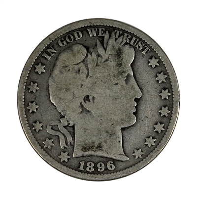 1896 USA Half Dollar Good (G-4) $