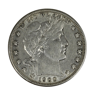 1900 S USA Half Dollar Extra Fine (EF-40) $