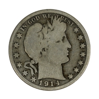 1914 USA Half Dollar Good (G-6) $