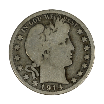 1914 USA Half Dollar Good (G-6) $