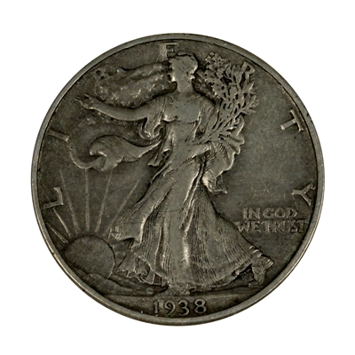 1938 D USA Half Dollar Very Fine (VF-20) $