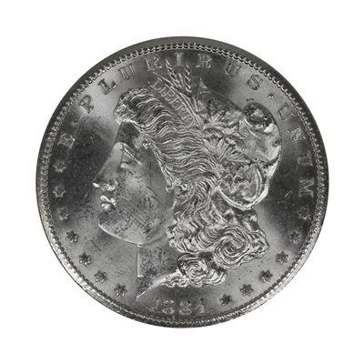 1884 CC USA Dollar Brilliant Uncirculated (MS-63) $