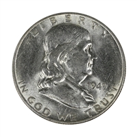 1949 S USA Half Dollar AU-UNC (AU-55) $
