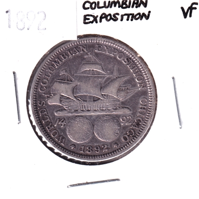 1892 Columbian Exposition USA Half Dollar Very Fine (VF-20)