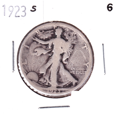 1923 S USA Half Dollar Good (G-4)