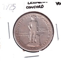 1925 Lexington Concord USA Half Dollar Very Good (VG-8)