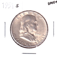 1951 S USA Half Dollar UNC+ (MS-62)