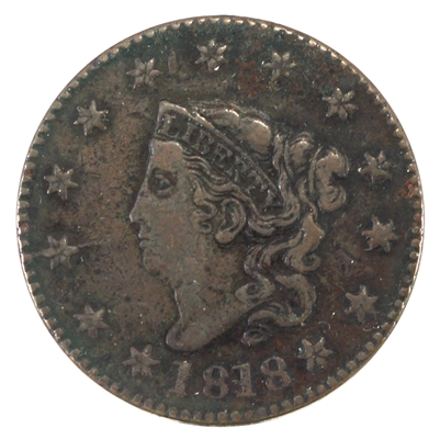 1818 USA Cent VF-EF (VF-30) $