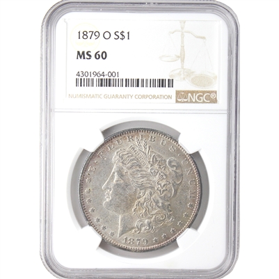 1879 O USA Dollar NGC Certified MS-60
