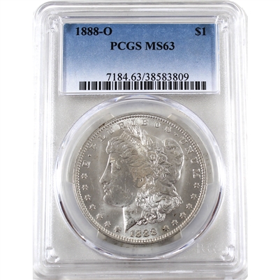 1888 O USA Dollar PCGS Certified MS-63