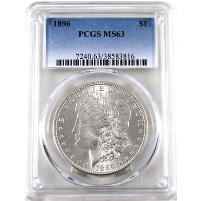 1896 USA Dollar PCGS Certified MS-63