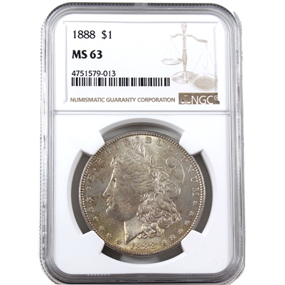 1888 USA Dollar NGC Certified MS-63