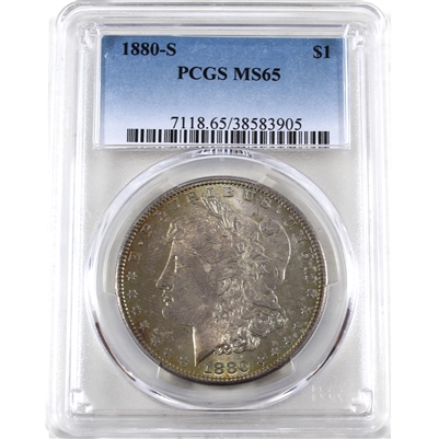 1880 S USA Dollar PCGS Certified MS-65