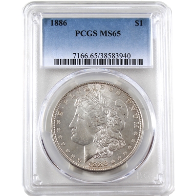 1886 USA Dollar PCGS Certified MS-65