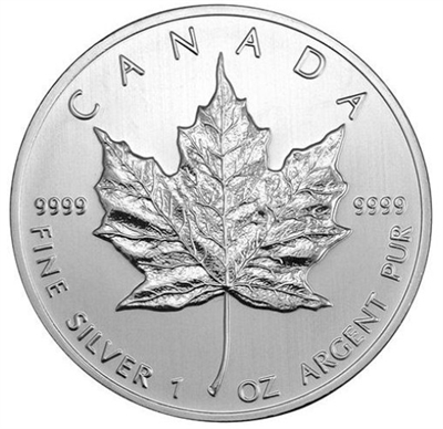 2010 Canada $5 1oz. Silver Maple Leaf