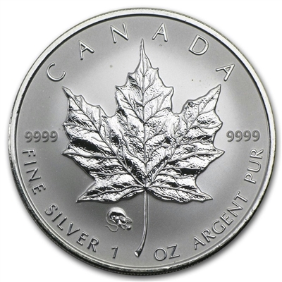 2008 Canada Rat Privy Silver Maple Leaf (TAX Exempt) - Lightly Toned