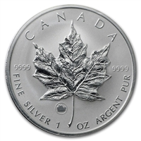 2009 Canada Ox Privy Mark 1oz. Silver Maple Leaf (TAX Exempt)